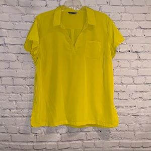 TRAVELSMITH Ceylon green/yellow pop top SZ 2X